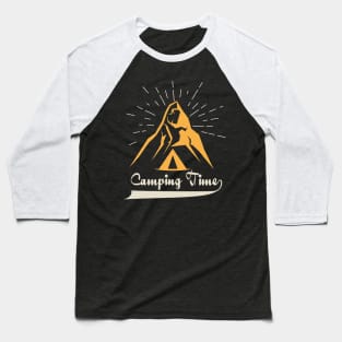 Camping time Baseball T-Shirt